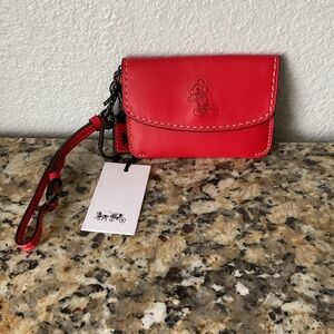 Disney x Coach 1941 Mickey Small Wristlet Pouch NWT